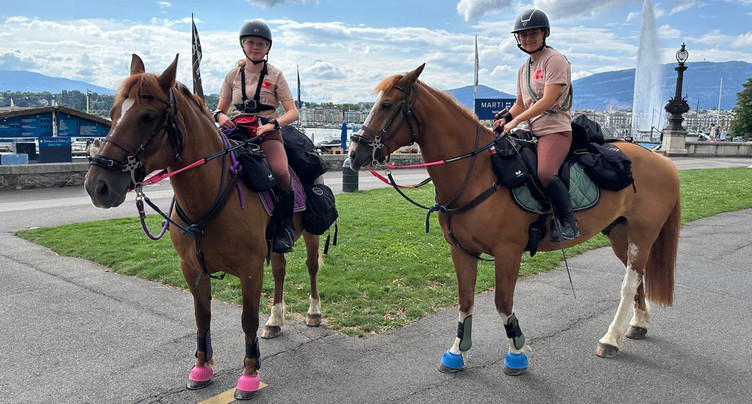 Treize jours de randonnée à cheval entre Genève et le Marché-Concours