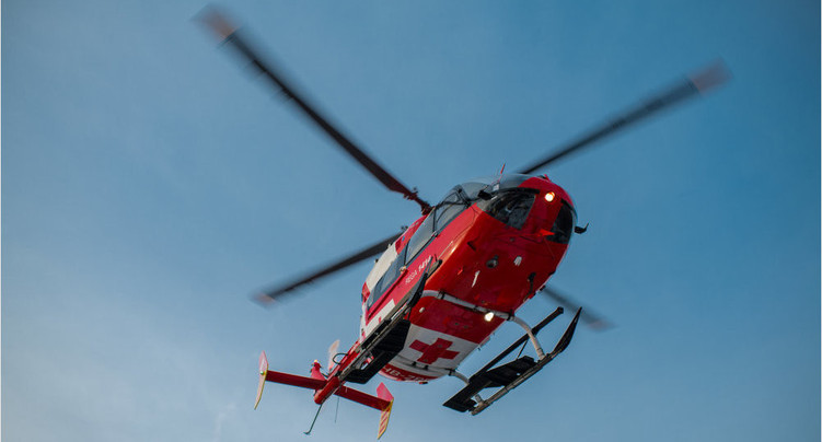 Un parapentiste héliporté après un accident à Belprahon