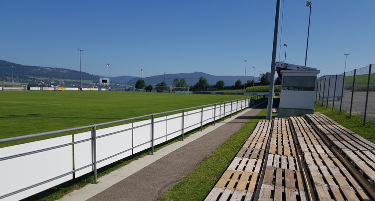 En route pour la Coupe : des tribunes aménagées à Courtételle et Ajoie-Monterri (2/4)
