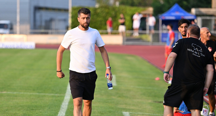 Armend Gashi de retour sur le banc des SRD