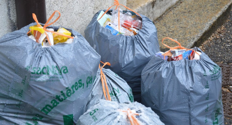 Opération ramassage de déchets à Moutier
