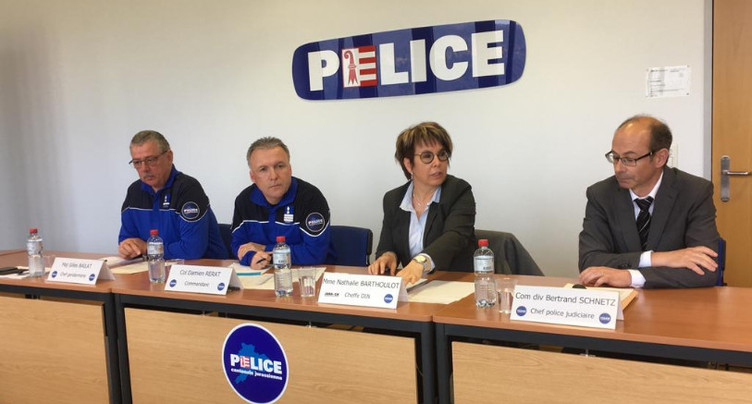 Criminalité en baisse dans le Jura