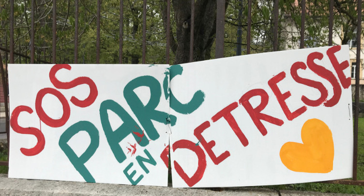 Plus de 5000 signatures pour sauver un parc public