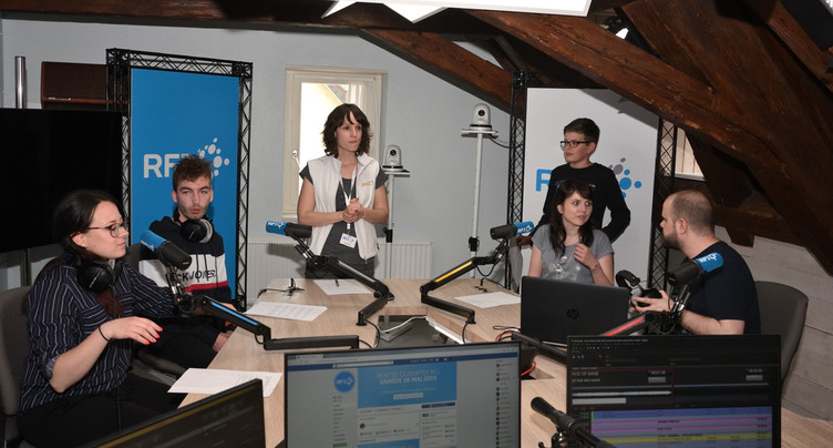 Leur premier journal radio sur RFJ