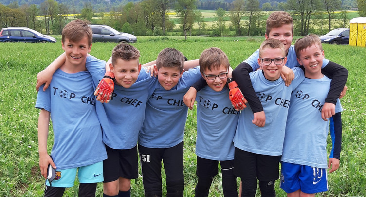 Le football entre copains d’école
