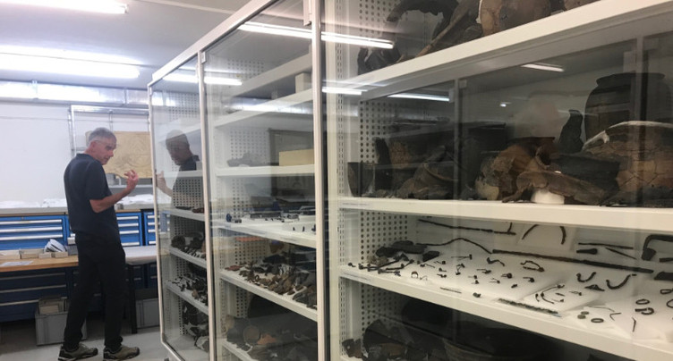 Dans les coulisses du Laténium