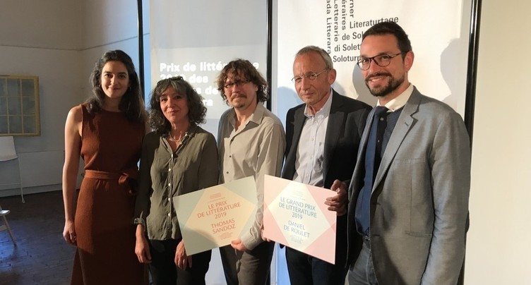 Daniel de Roulet et Thomas Sandoz en tournée littéraire