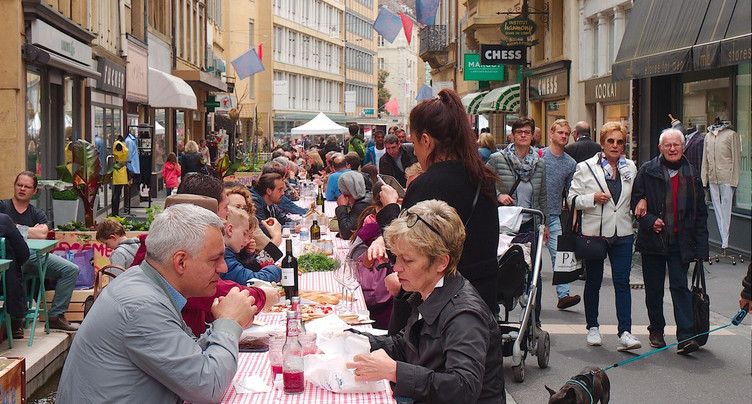 Quarante ans de la zone piétonne à Neuchâtel: l’heure du bilan