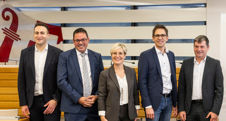Les cinq ministres jurassiens élus dans le Journal de 18h