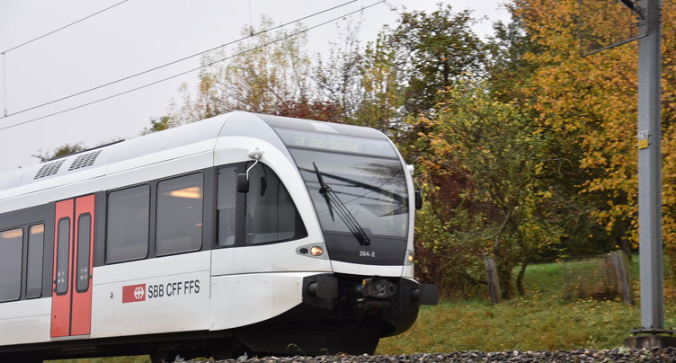 Trafic ferroviaire restreint à Courtelary