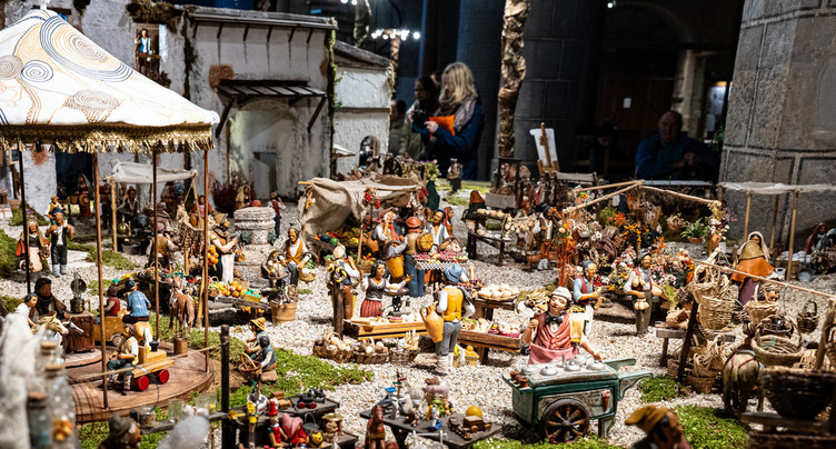 Quelque 50'000 visiteurs à la Crèche aux cinq sens