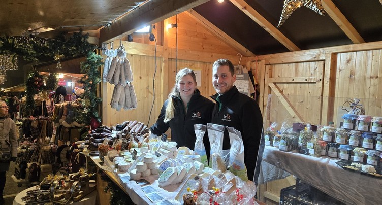 Le marché de Noël de Delémont fait la part belle aux producteurs locaux