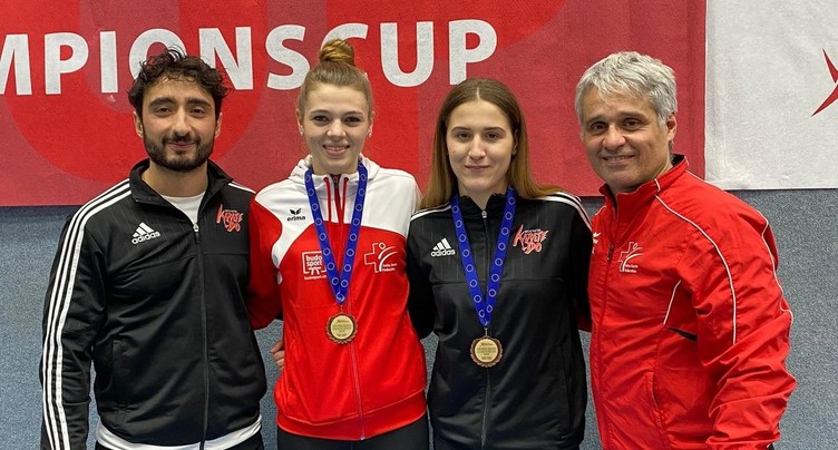 Des podiums en karaté