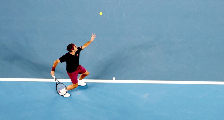 La promenade de Roger Federer