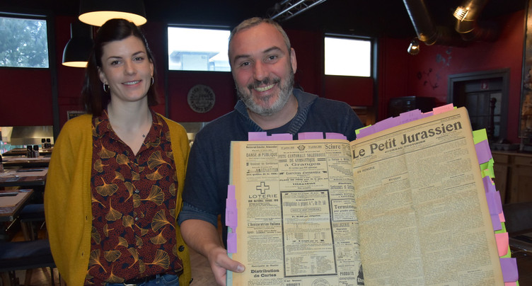 Revivre le Moutier d’il y a 100 ans autour d’un repas