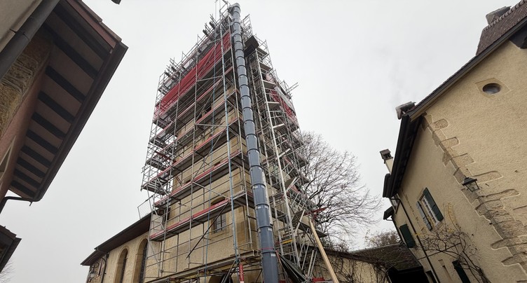 Quand les perceuses côtoient les cloches à Bôle
