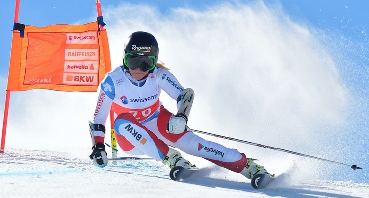 Nouveau doublé des skieuses suisses à Crans Montana