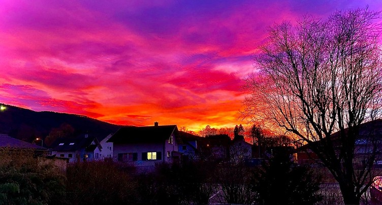 Quand soleil et nuages se marient…