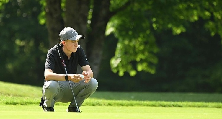 Marius Dupraz souhaite devenir golfeur professionnel 