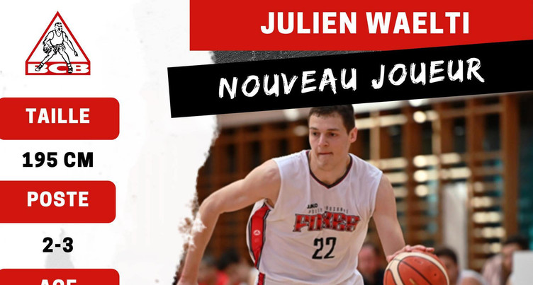 Le BCB mise sur Julien Wälti
