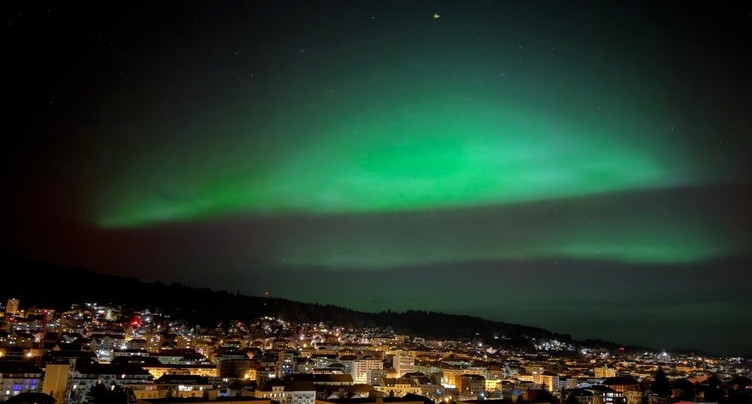 Une tempête solaire majeure à l’origine d’aurores boréales en Suisse