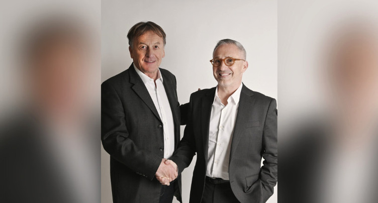 François Billig passe le flambeau de CEO d'Acrotec à Didier Deltort