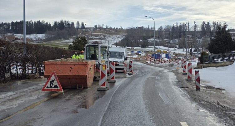 Rupture de conduite à La Chaux-de-Fonds