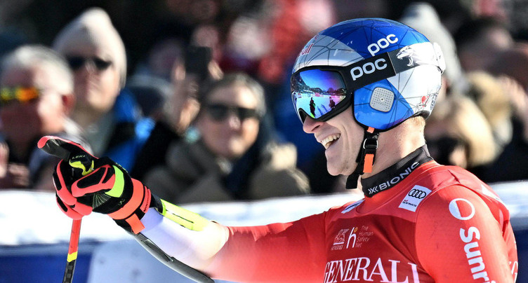 Doublé suisse en super-G à Kitzbühel