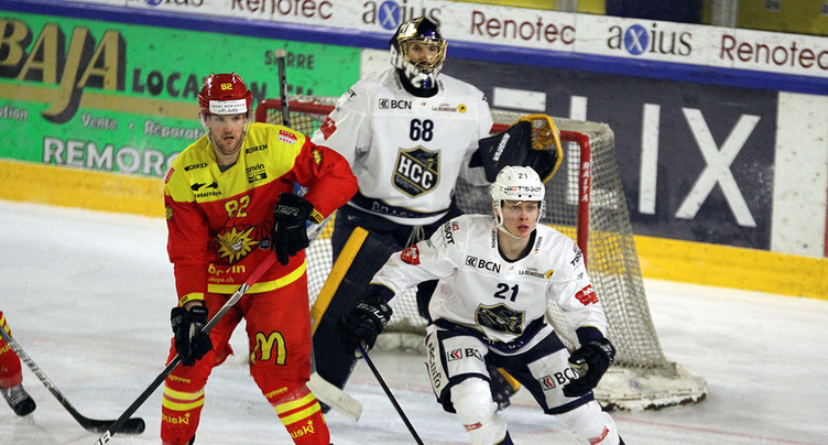 Le HCC face au HC Sierre d’Arnaud Montandon