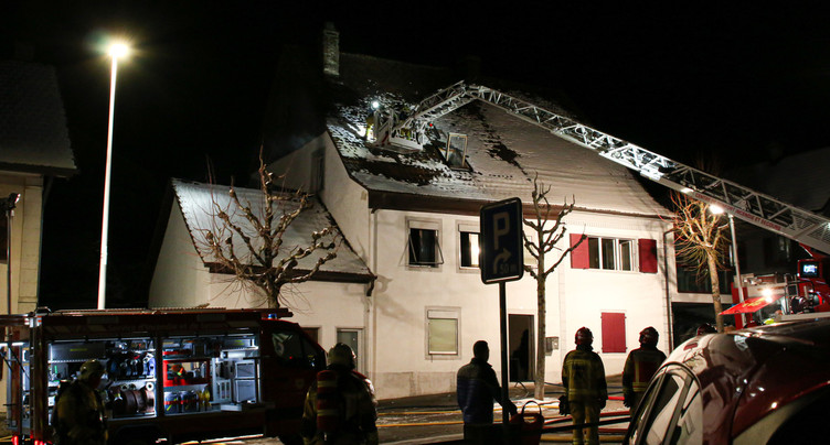 Un incendie s’est déclaré dans une maison familiale de Cornol