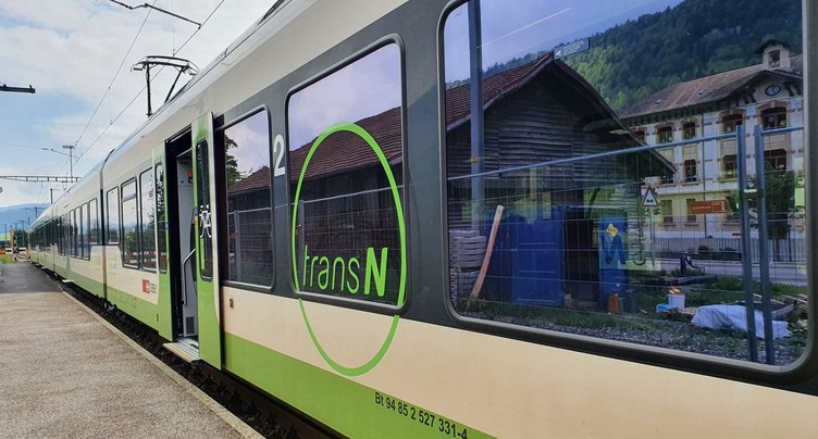 Les trains seront remplacés par des bus entre Auvernier et Travers