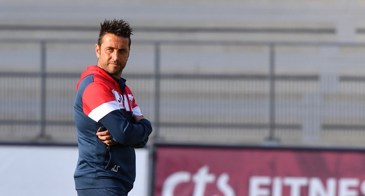 Anthony Sirufo sur le banc des SRD