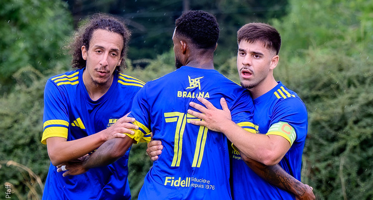Le FC Coffrane s'offre un carton contre le cancre de 1re Ligue
