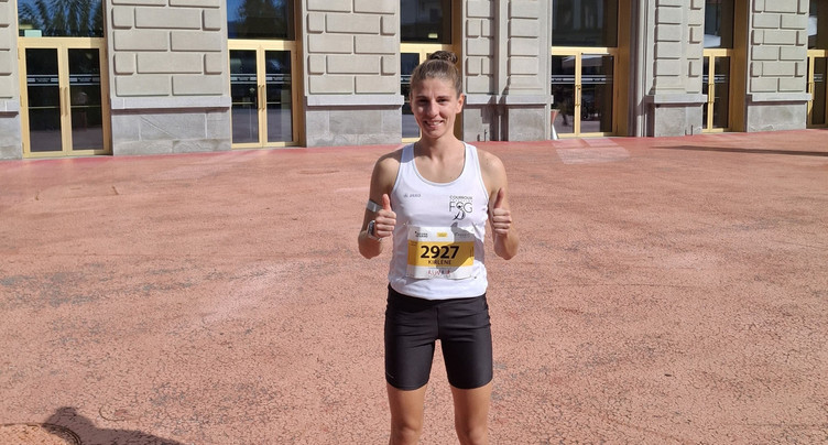 Kirlène Dolce fait tomber le record jurassien du 10km