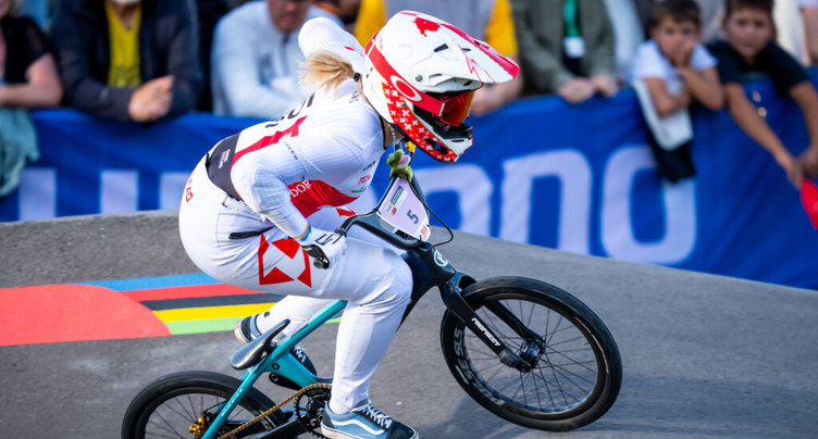 Nadine Aeberhard sacrée championne du monde de pumptrack
