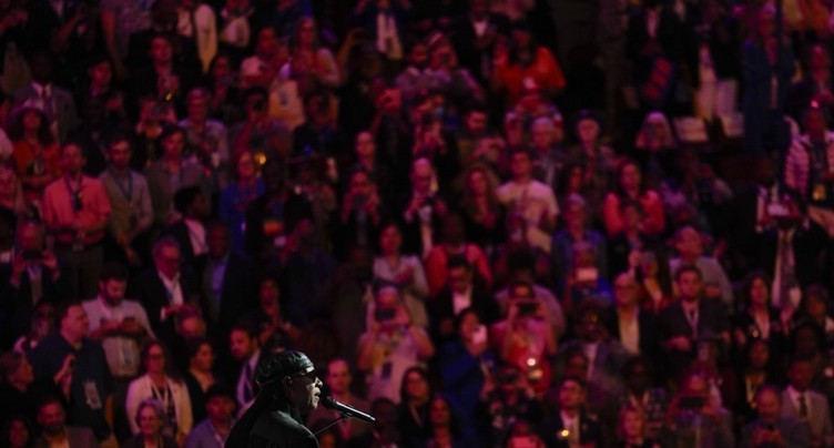 Stevie Wonder fête à Paris les 50 ans de son album culte