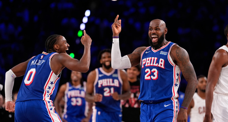 Un succès renversant pour les Sixers face aux Cavs