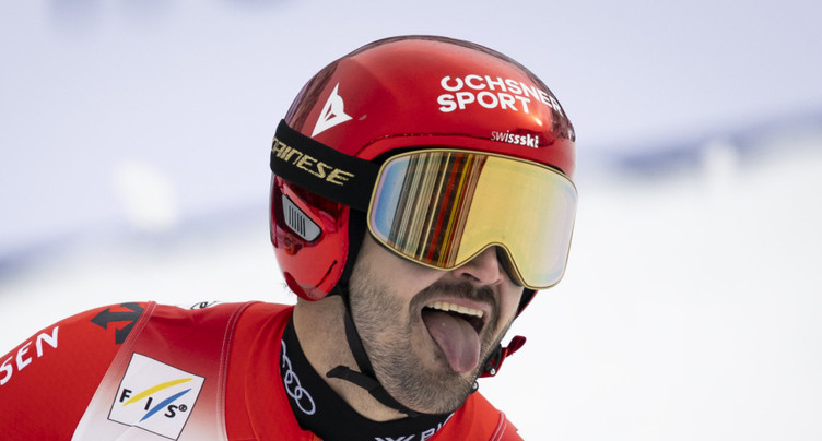 Meillard et Odermatt sur le podium, derrière Braathen