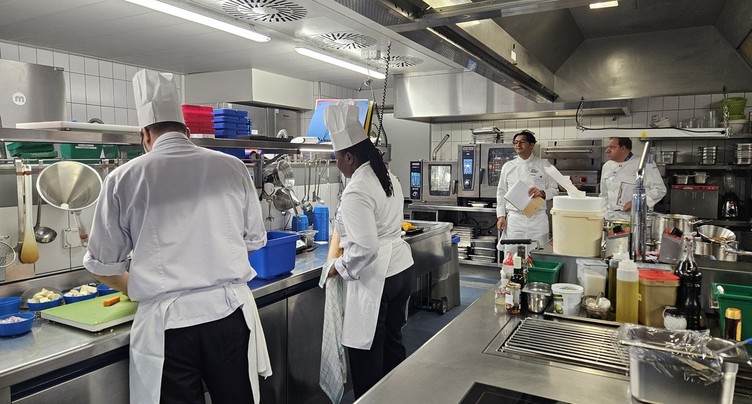 Un concours culinaire pour apprentis en EMS