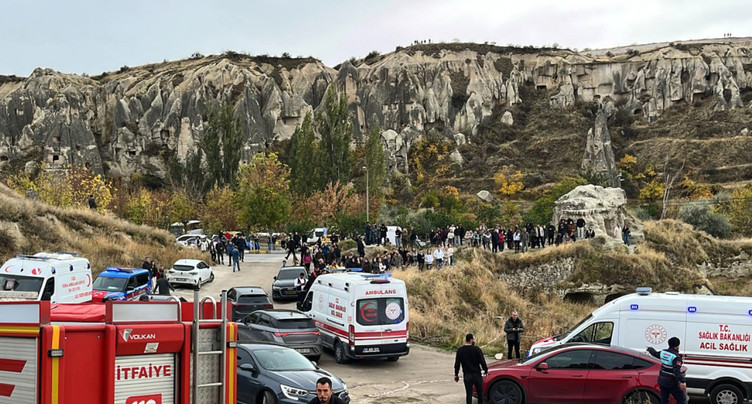 Turquie: effondrement d'une colonne rocheuse en Cappadoce, 2 morts