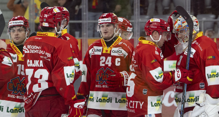 National League: Bienne s'impose, Ajoie s'enlise