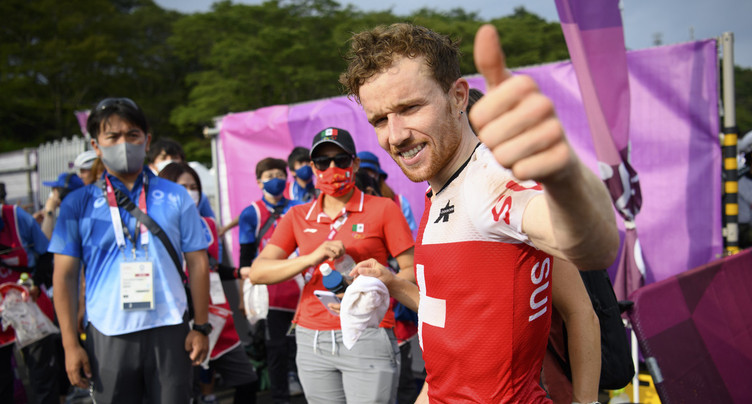 L'argent pour Mathias Flückiger en VTT