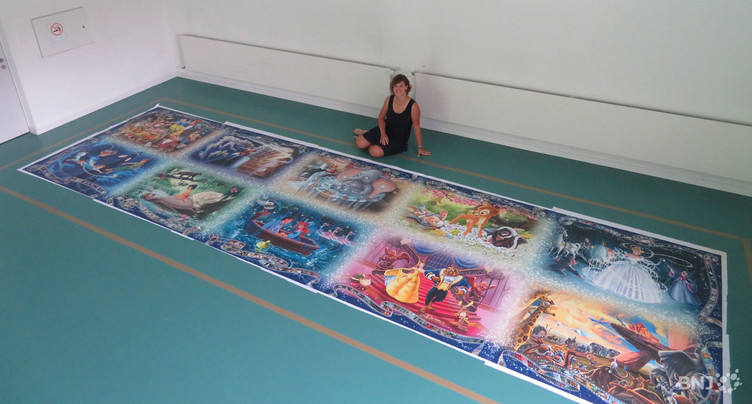 Une Jurassienne dompte l'un des plus grands puzzles du monde