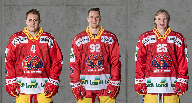 Le capitanat du HC Bienne à Gaëtan Haas