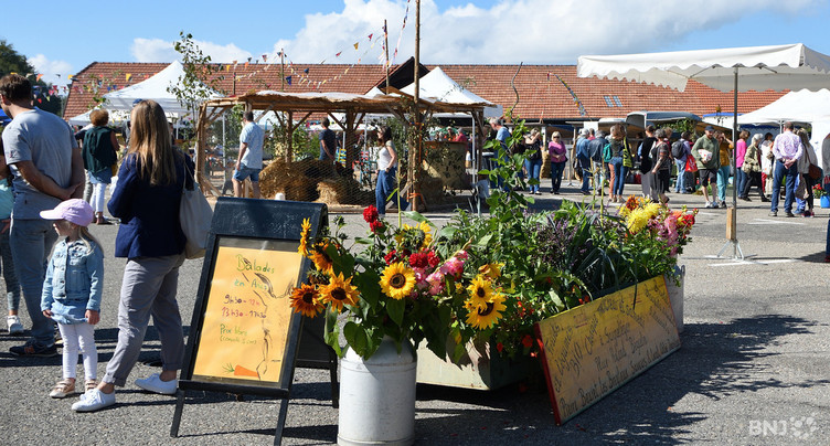 Bilan positif pour le Marché Bio, malgré la pluie 