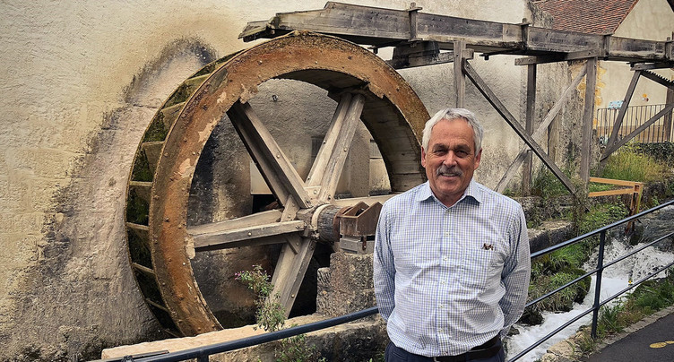 La roue du Moulin de St-Blaise va être remplacée