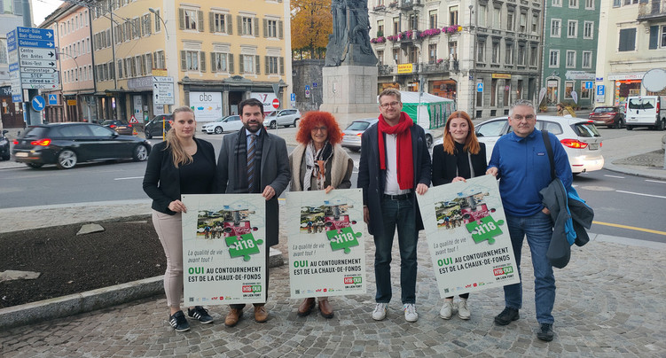 Union gauche-droite inédite pour l’évitement Est de La Chaux-de-Fonds
