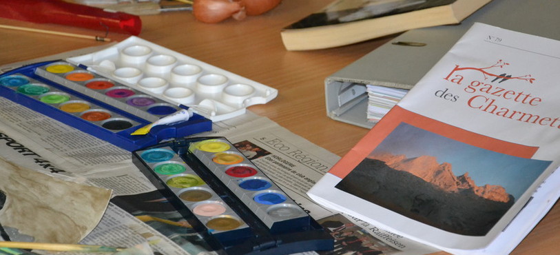   Les visiteurs ont pu découvrir la palette d'animations proposée par le home des Charmettes.