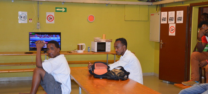 Requérants, centre d'abri PC des Perveuils à La Tène