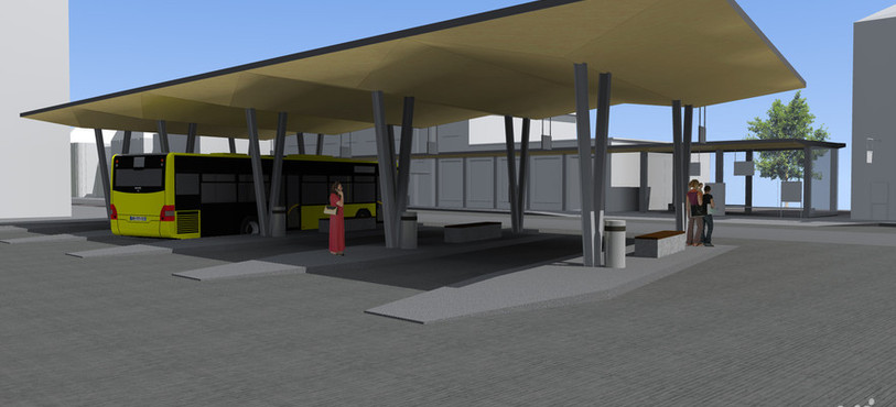 Future gare routière de Delémont